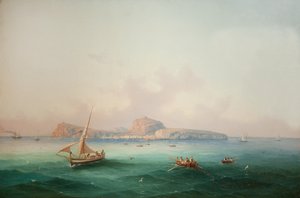 卡普里岛的视图，1868年